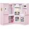 Best Choice Products Pretend Play Corner Kitchen, Interactive Wooden Kids Set w/ Lights & Sounds